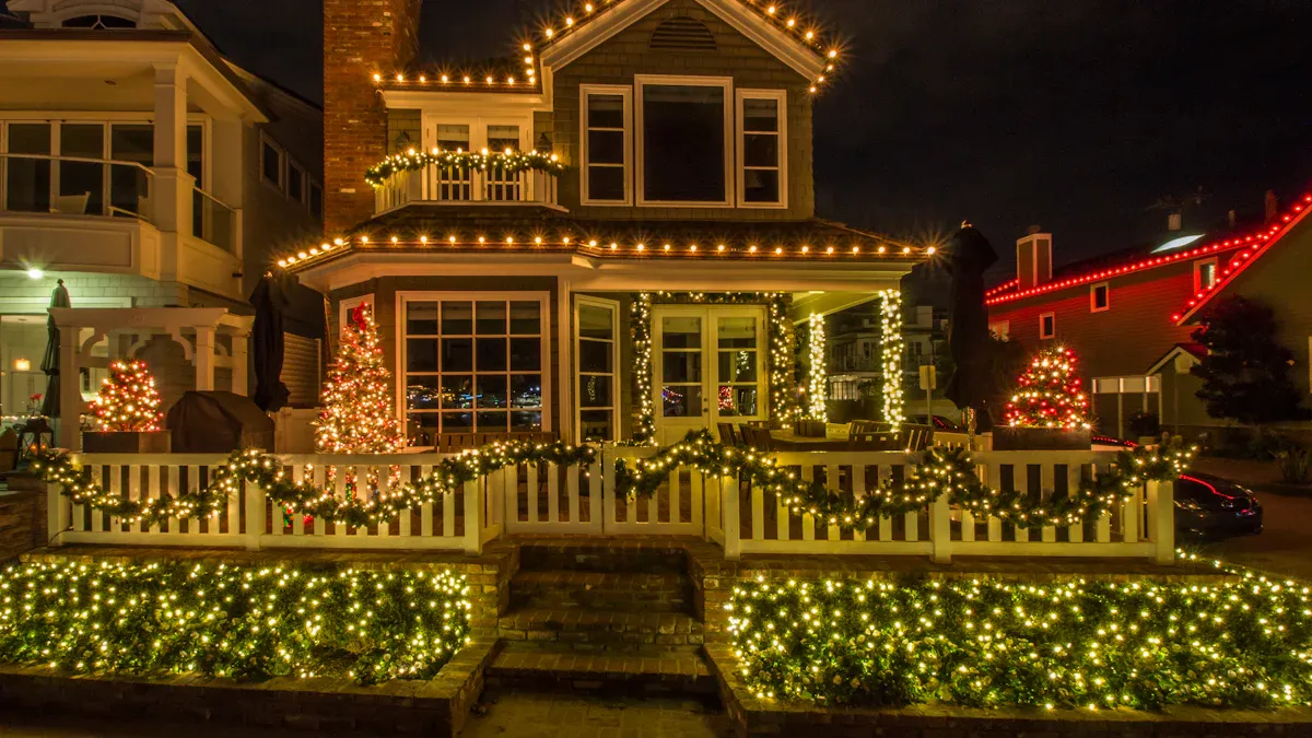 C9 Bulbs & Outdoor Decor