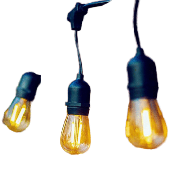 rustic garden lights