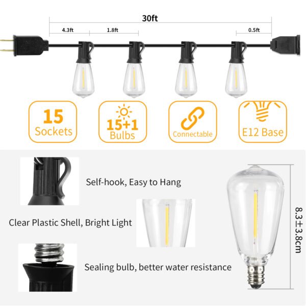 modern garden lights