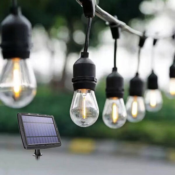 solar powered light for garden