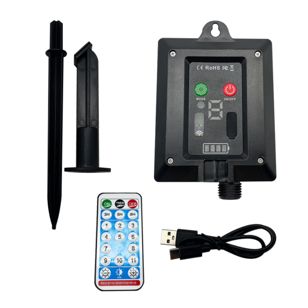 solar powered light for garden