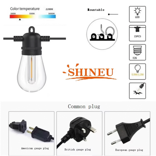 modern garden lights